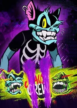 Graffiti crew sequel with multiplier cats and chaotic bonus rounds.