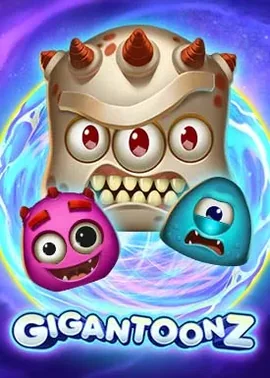 Alien toon slot with quantum features and giant symbol drops.