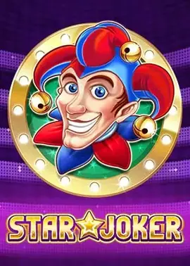 Bright fruit slot with star-scatter triggers and joker wild combos.